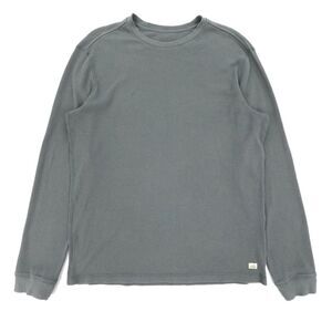 VUORI Waffle Crew Cotton Long Sleeve Pullover Sweater Lounge Casual Athleisure